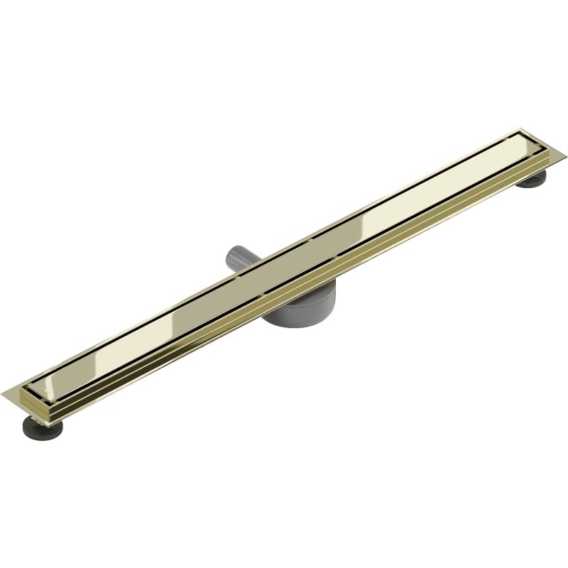 Mexen Flat roterbar gulvafløb 90 cm i guld, 1 stk.