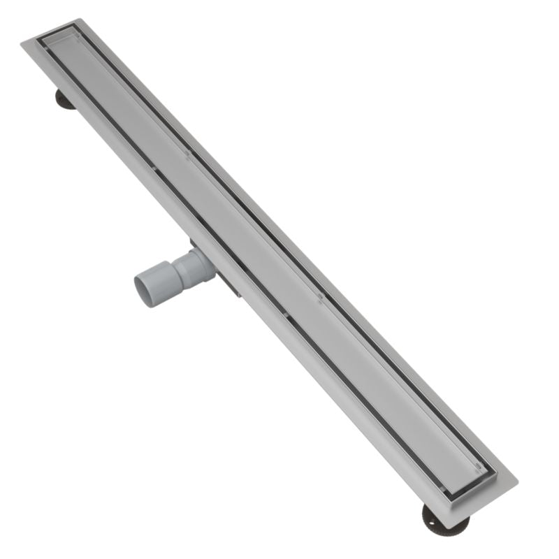 Granitan Entero 100 cm lineært gulvafløb til fliseinstallation, 1 stk.