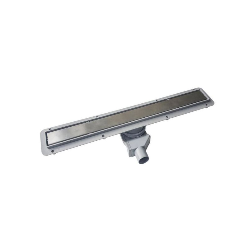 Breezz Euro Drain 85 cm lineært bruseafløb i krom, 1 stk.