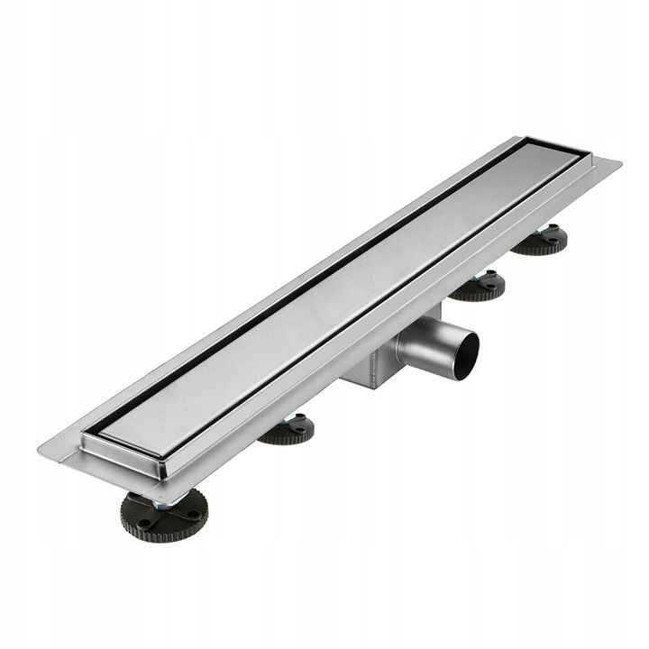 BVT Best Drain 60 cm lineært bruseafløb med metalafdækning 2-i-1 krom 1 stk.