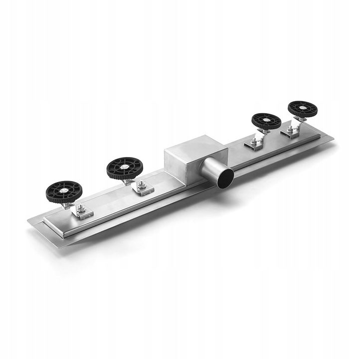 BVT Best Drain 60 cm lineært bruseafløb med metalafdækning 2-i-1 krom 1 stk.