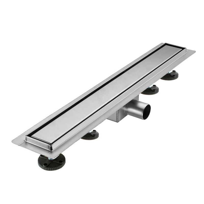 BVT Best Drain 80 cm lineært bruseafløb med metalafdækning 2-i-1 krom 1 stk.