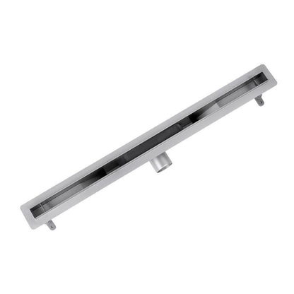 Vogi Ultra Slim smal lineær afløb 100 cm i rustfrit stål, 1 stk.