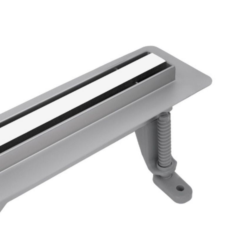 Vogi Ultra Slim smal lineær afløb 100 cm i rustfrit stål, 1 stk.