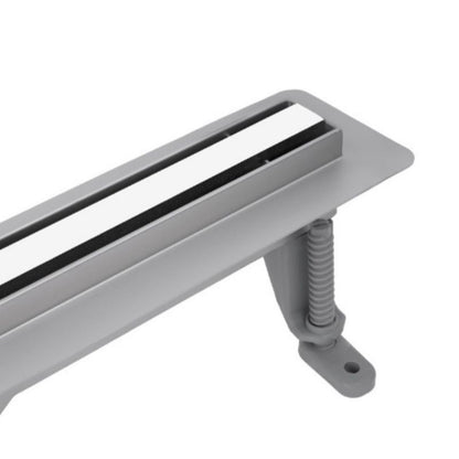 Vogi Ultra Slim smal lineær afløb 100 cm i rustfrit stål, 1 stk.