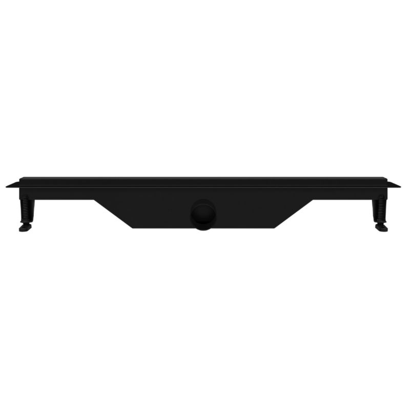 Vogi Ultra Slim smal lineær afløb 70 cm sort 1 stk.