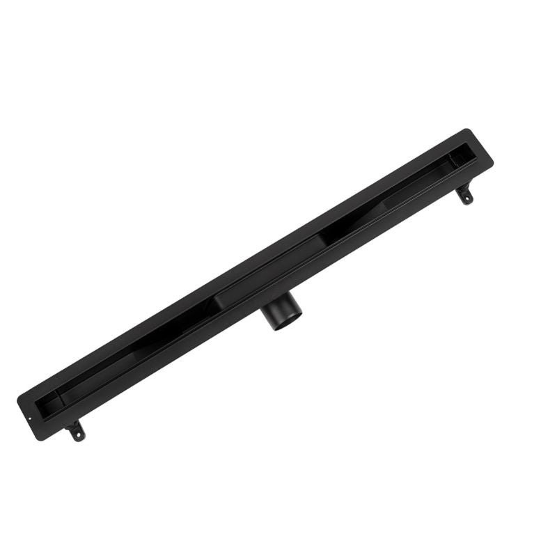 Vogi Ultra Slim smal lineær afløb 70 cm sort 1 stk.