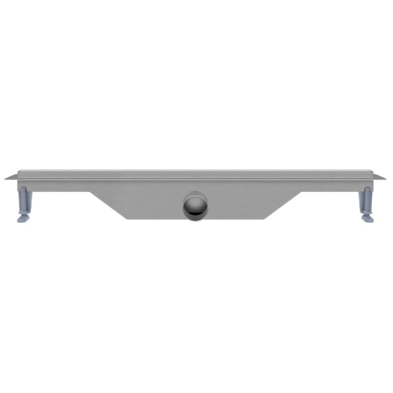 Vogi Ultra Slim smal lineær afløb 70 cm i rustfrit stål, 1 stk.