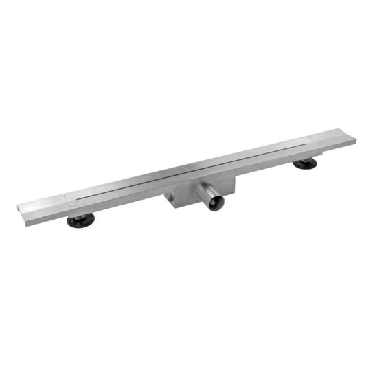 Avangarde BVT 80 cm bruseafløb i satin, 1 stk.