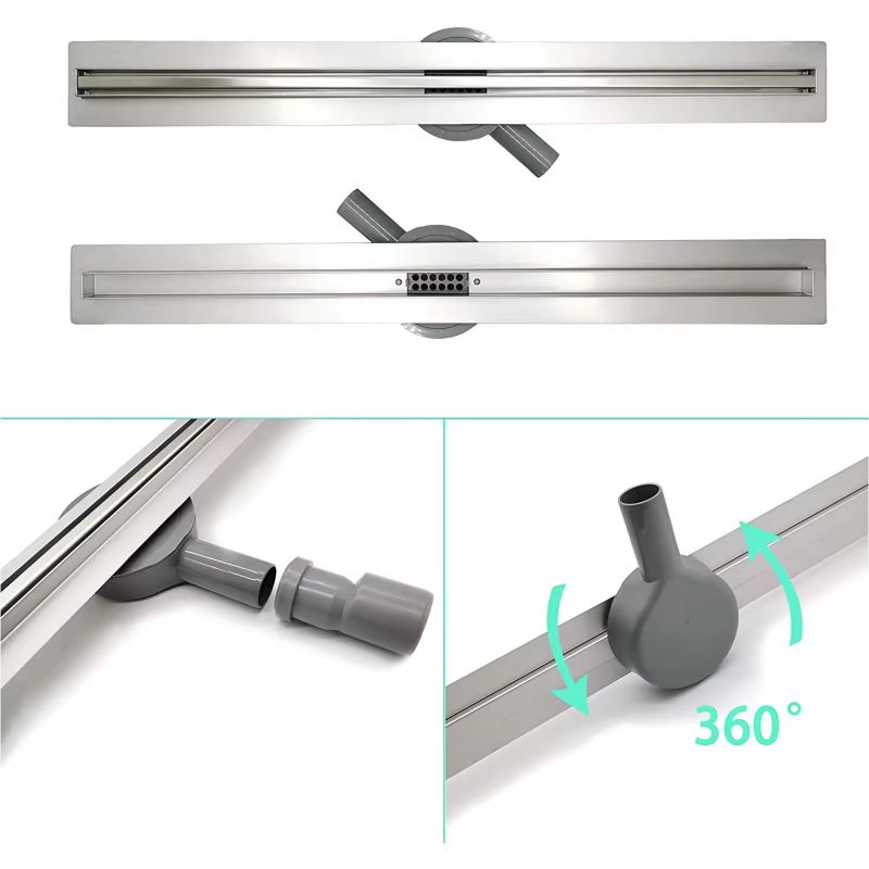 Best Drain Breezz 70 cm bruseafløb i krom – 1 stk.