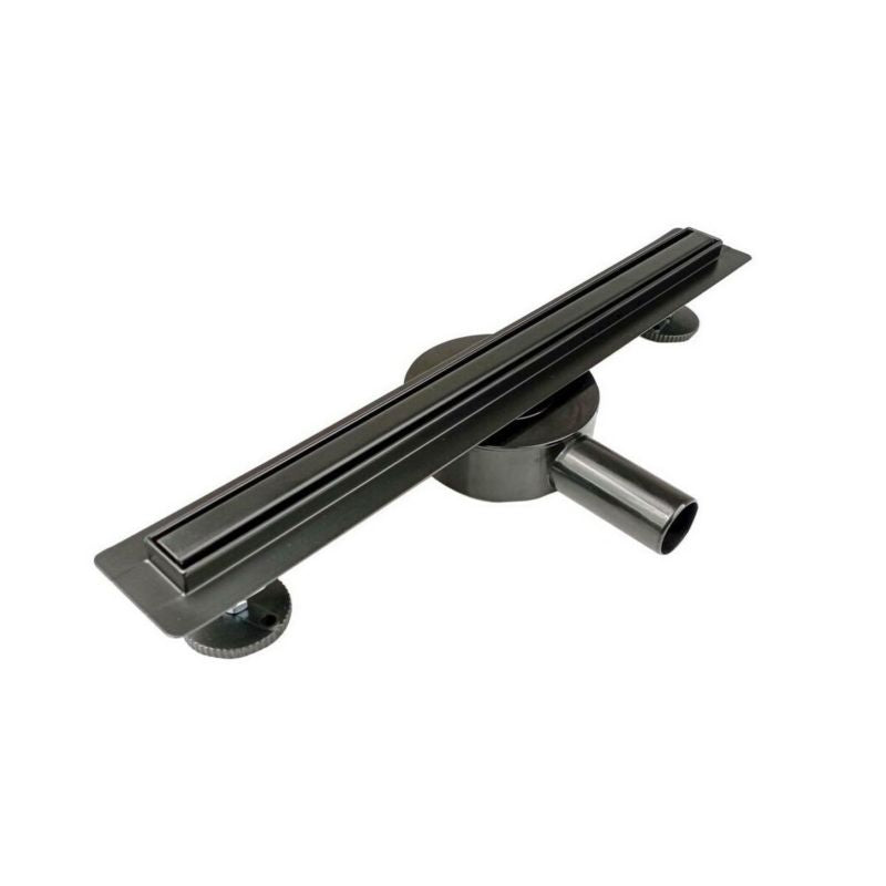 BEST DRAIN Breezz 70 cm mat-sort bruseafløb med lavprofil, 1 stk.