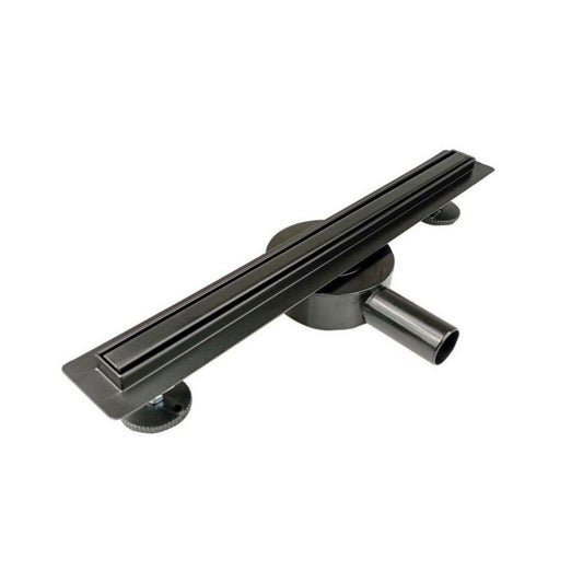 BEST DRAIN Breezz 70 cm mat-sort bruseafløb med lavprofil, 1 stk.