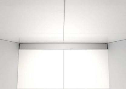 Designe lineært afløb 70 cm krom