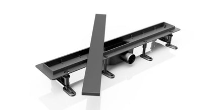 Kabi SMART DRAIN 80 lineært afløb i sort