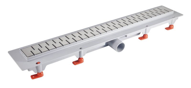 Medium lineært afløb 650 mm