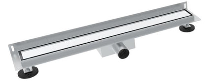 Væglinet afløb Purus 70 cm krom