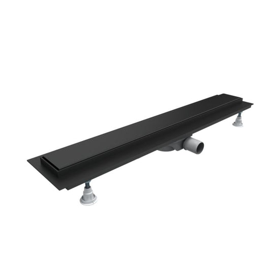 Schedpol Orion lineært afløb 70 cm mat-sort