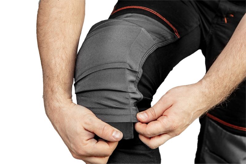 Unisex arbejdsbukser med seler NEO TOOLS M HD Slim, 1 stk.