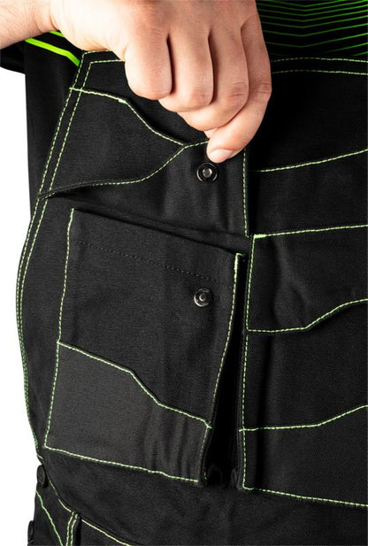 Unisex arbejds-overalls NEO TOOLS XL sort 1 stk.