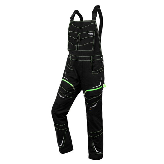 NEO TOOLS unisex arbejdsbuksedragt XS sort 1 stk.