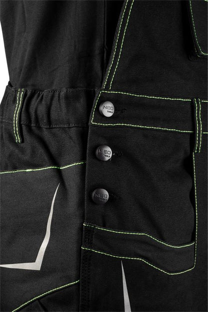 Unisex arbejdsbuksedragt NEO TOOLS XXXL sort 1 stk.