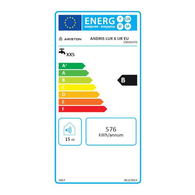 Elektrisk vandvarmer Ariston Andris 6 UR