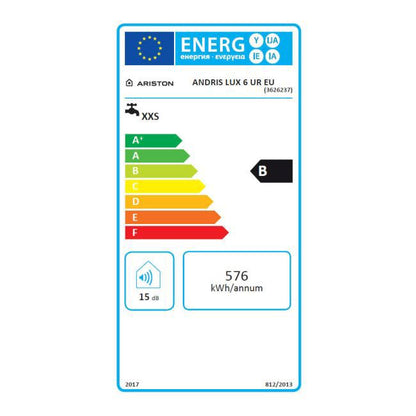 Elektrisk vandvarmer Ariston Andris 6 UR