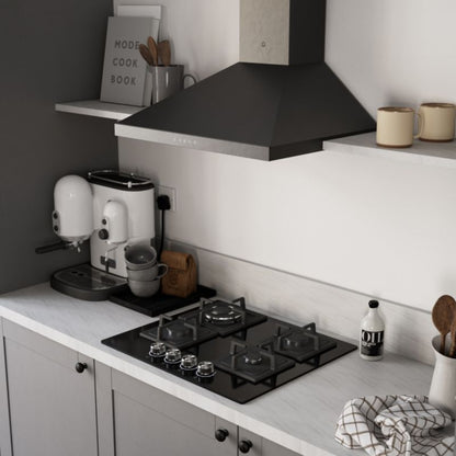GoodHome køkkenemhætte 60 cm mat-sort