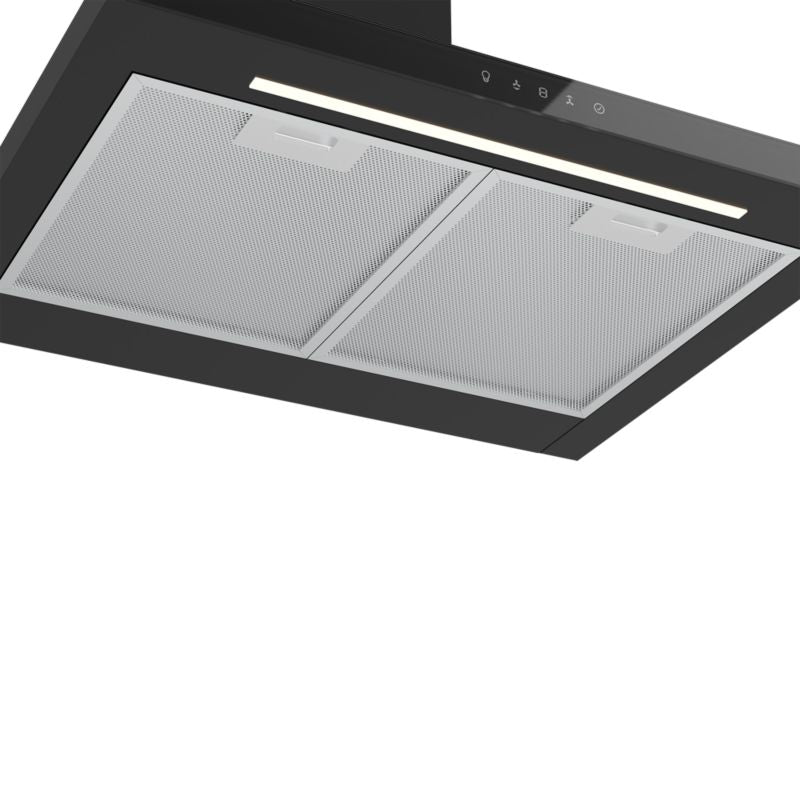 GoodHome køkkenemhætte 60 cm mat-sort