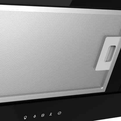 GoodHome Linksense 60 cm køkkenemhætte i glas