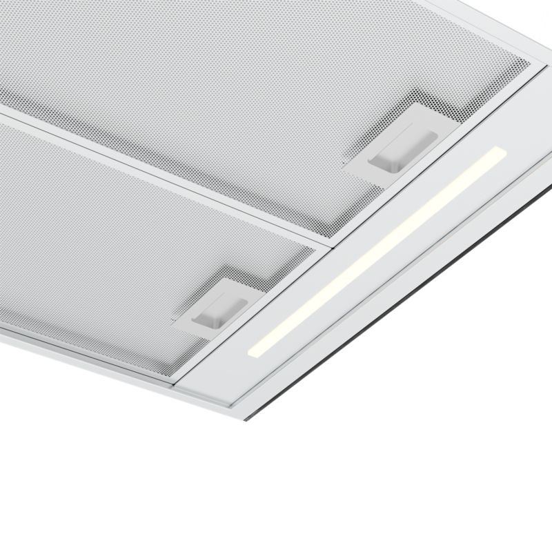 GoodHome T-formet emhætte med luftsensor 60 cm glas