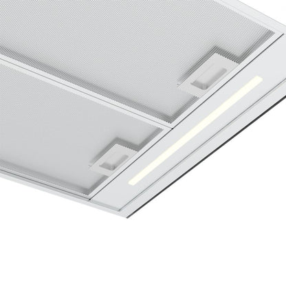 GoodHome T-formet emhætte med luftsensor 60 cm glas