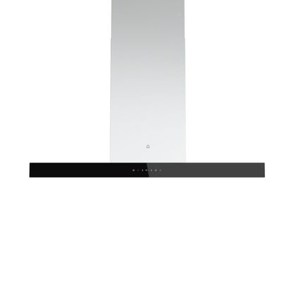 GoodHome T-formet emhætte med luftsensor 90 cm glas