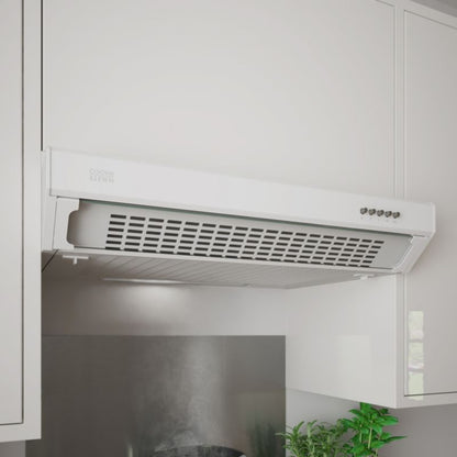 Køkkenemhætte til underskab Cooke&Lewis CLVHWS60 60 cm hvid
