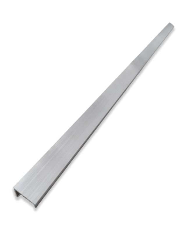 Aluminium Dørvandnæse 89,4 cm Sølv Satinaluminium