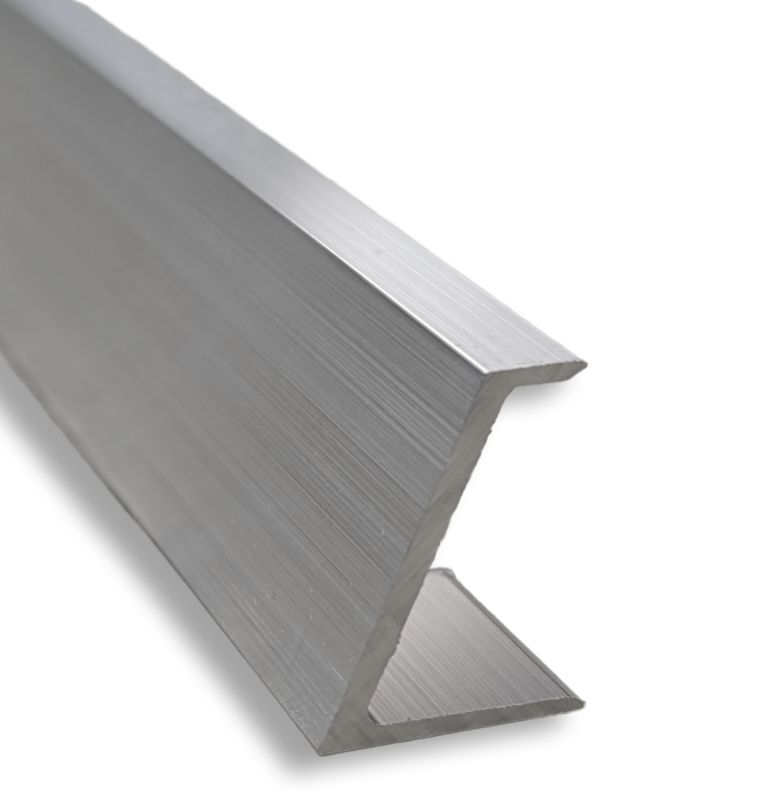 Aluminium Dørvandnæse 89,4 cm Sølv Satinaluminium