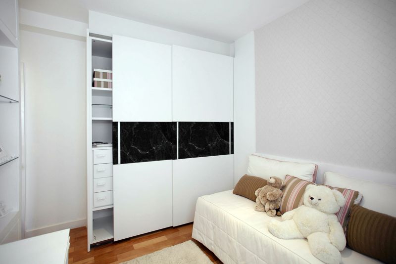 Dekorativ folie til møbler Tulup Mørk marmor 100x50 cm