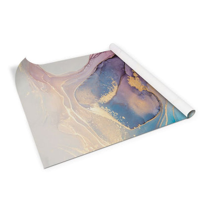 Dekorativ PVC-folie Tulup farverig marmor 100 x 50 cm