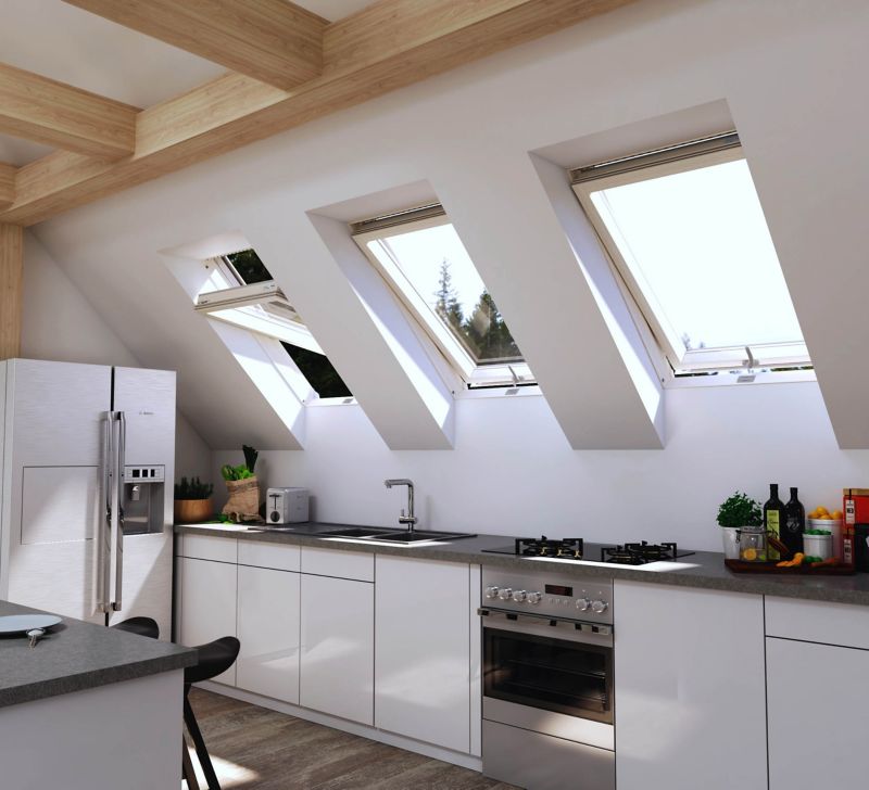 Tagvindue Okpol Eris 78 x 118 cm 1,06 W/m²K