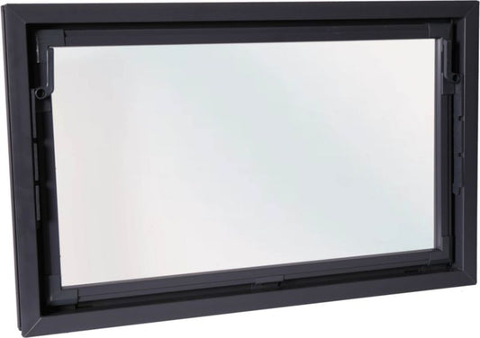 ACO PCV erhvervsvindue 80 x 50 cm i antracit