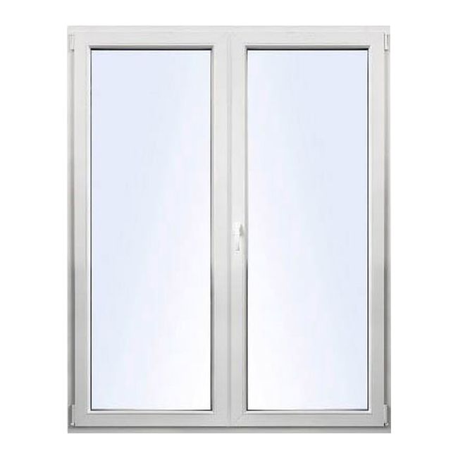 PVC-vindue med dreje- og dreje-kipfunktion, 3-lags glas, 1765 x 2095 mm, symmetrisk, antracitgrå