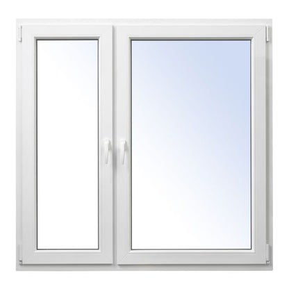 PVC Vindue Dreje-Kip 146,5x143,5 cm Venstre Hvid