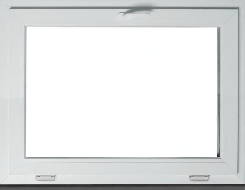 PVC-vindue med kipfunktion 1165 x 835 hvid
