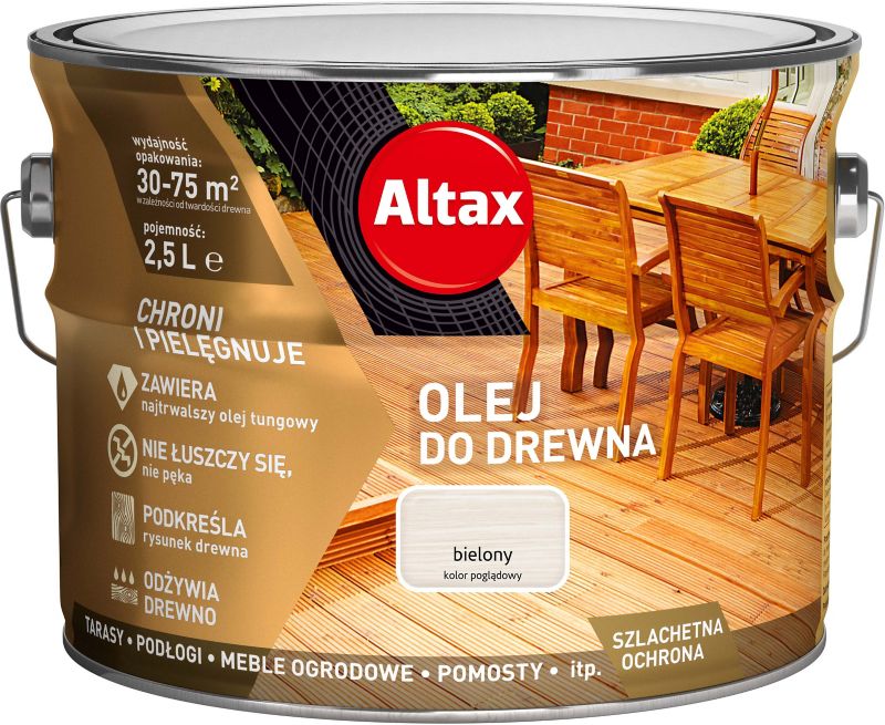Blegningsolie til træ Altax 2,5 l
