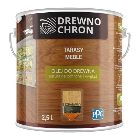 Træolie Drewnochron klar 2,5 l