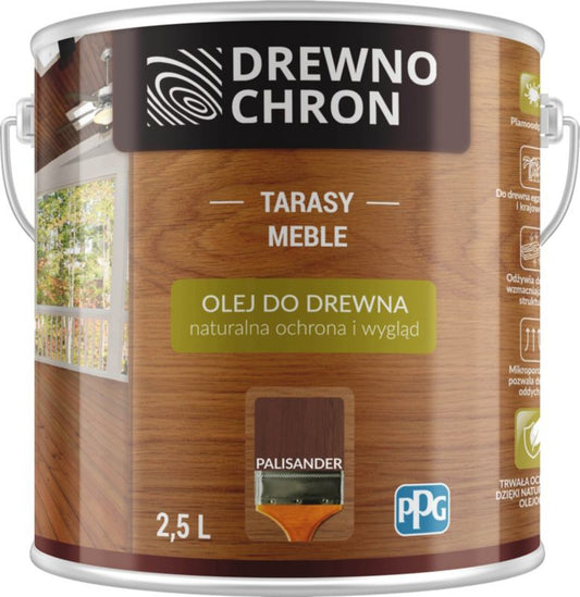Drewnochron palisander træolie 2,5 l
