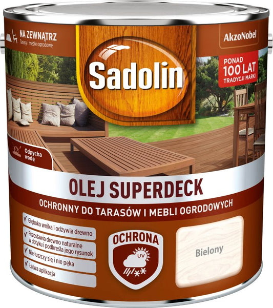 Sadolin Superdeck blegningsolie til træ 2,5 l