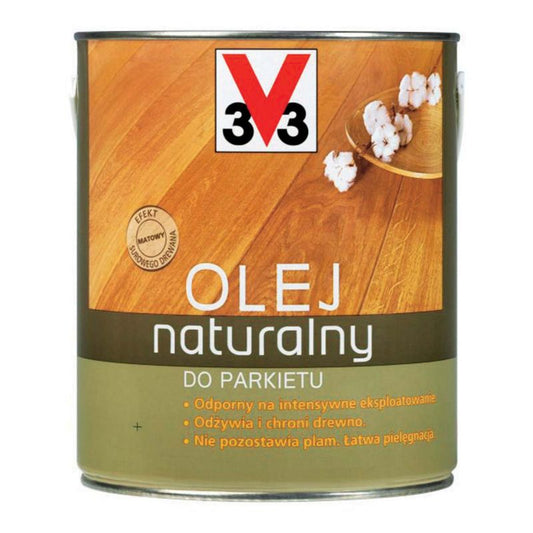 V33 naturlig klar parketolie 1 l