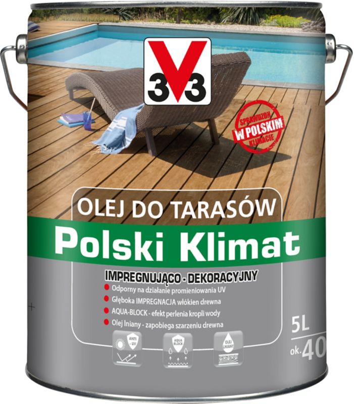 V33 Tek terrasseolie 5 l