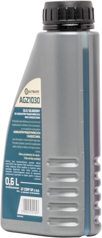 Kaltmann 10W30 olie til komprimatorer og aggregater 0,6 l